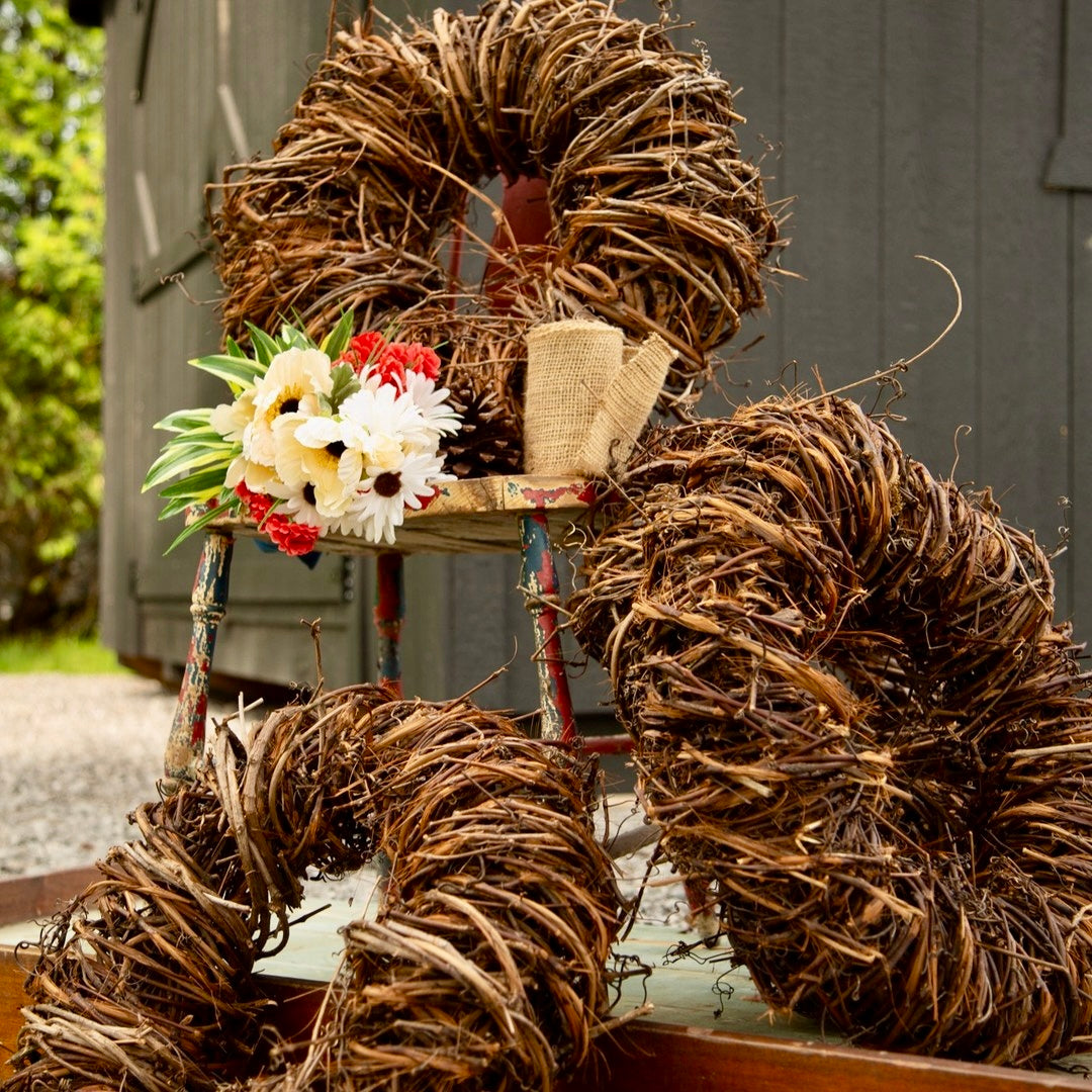 Custom Grapevine Wreath